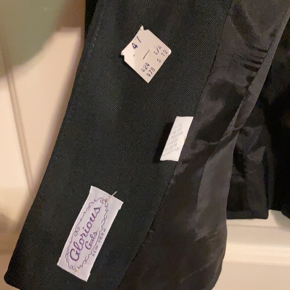 Glorious Gals NY black jacket size 12 - Picture 4 of 7